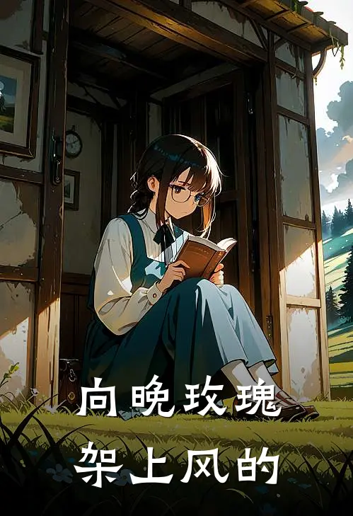 向晚玫瑰架上风的