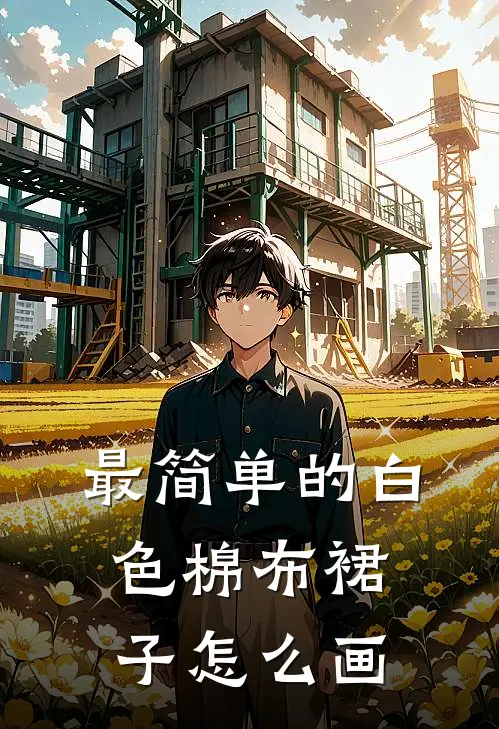 最简单的白色棉布裙子怎么画