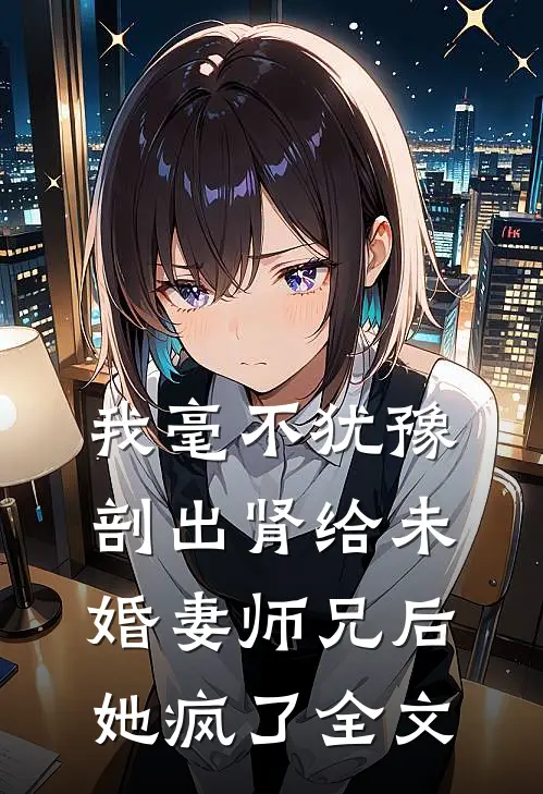 我毫不犹豫剖出肾给未婚妻师兄后，她疯了全文