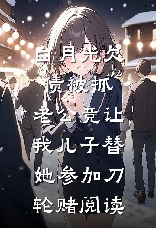 白月光欠债被抓，老公竟让我儿子替她参加刀轮赌阅读