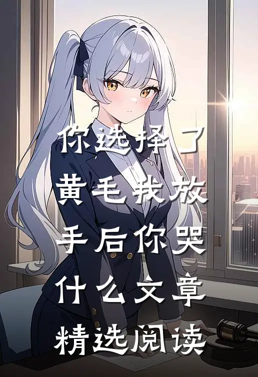 你选择了黄毛我放手后你哭什么文章精选阅读