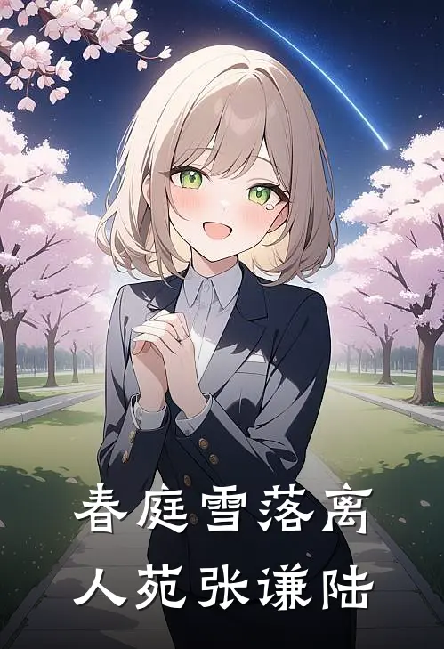 春庭雪落离人苑张谦陆