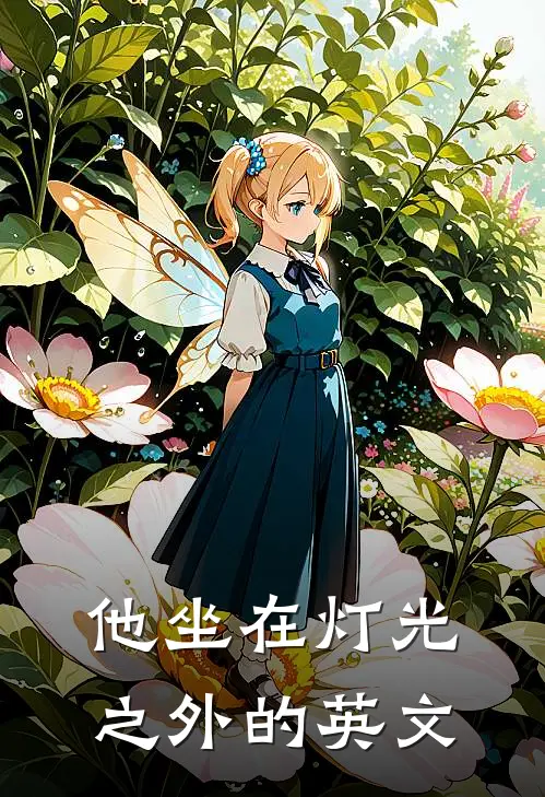 他坐在灯光之外的英文