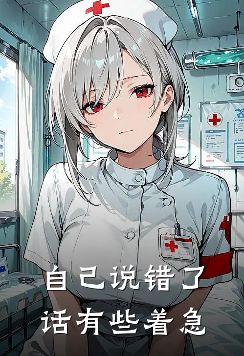 自己说错了话有些着急