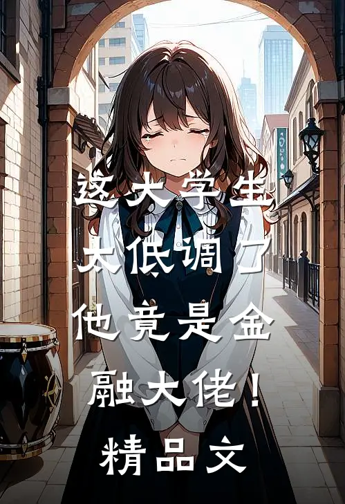 这大学生太低调了，他竟是金融大佬！精品文