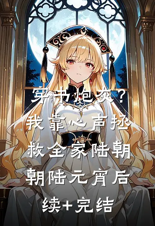 穿书炮灰？我靠心声拯救全家陆朝朝陆元宵后续+完结