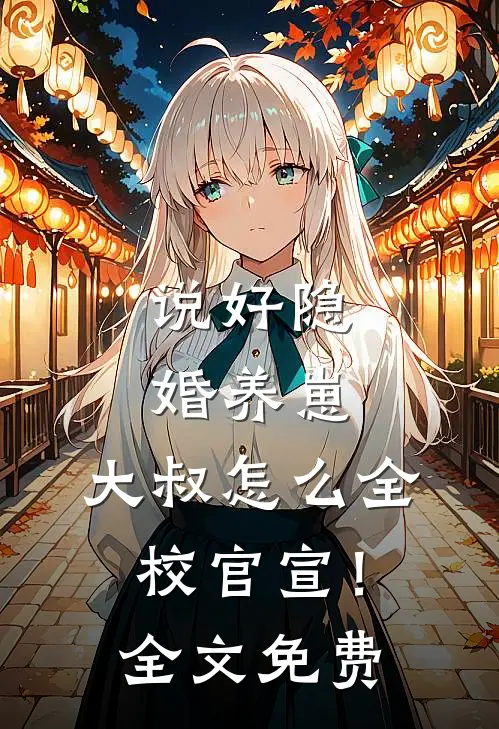 说好隐婚养崽，大叔怎么全校官宣！全文免费