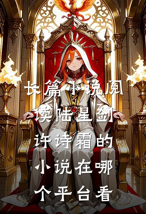 长篇小说阅读陆星剑许诗霜的小说在哪个平台看