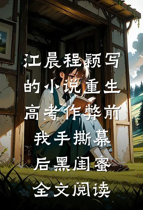 江晨程颖写的小说重生高考作弊前，我手撕幕后黑闺蜜。全文阅读
