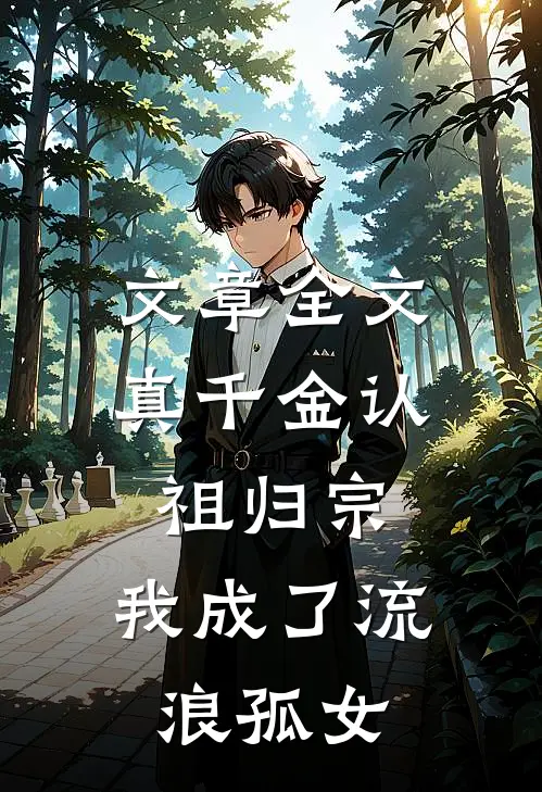 文章全文真千金认祖归宗，我成了流浪孤女