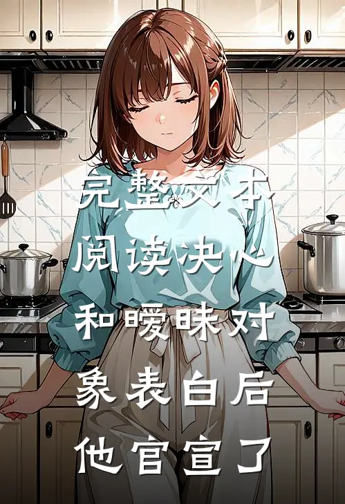 完整文本阅读决心和暧昧对象表白后，他官宣了