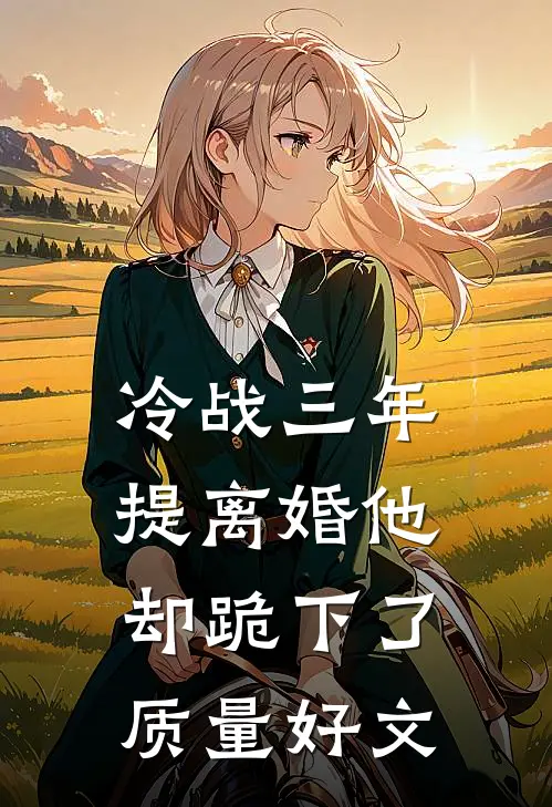 冷战三年，提离婚他却跪下了质量好文