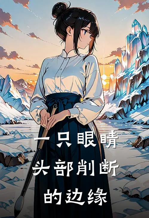 一只眼睛头部削断的边缘